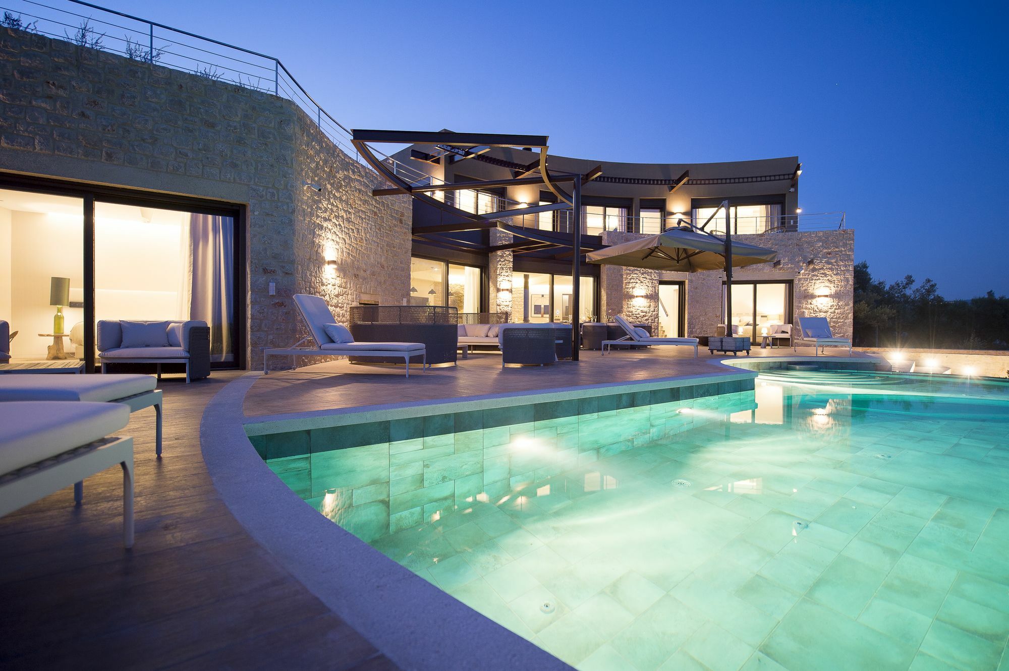 Tragána Luxury Villa The Olive Retreat מראה חיצוני תמונה